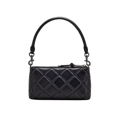 THE QUILTED SNAPSHOT CONVERTIBLE SHOULDER BAG